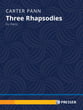 Three Rhapsodies piano sheet music cover